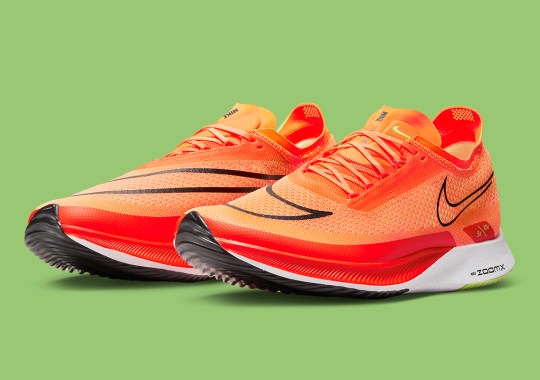 The Nike ZoomX StreakFly Dazzles In Hot Orange