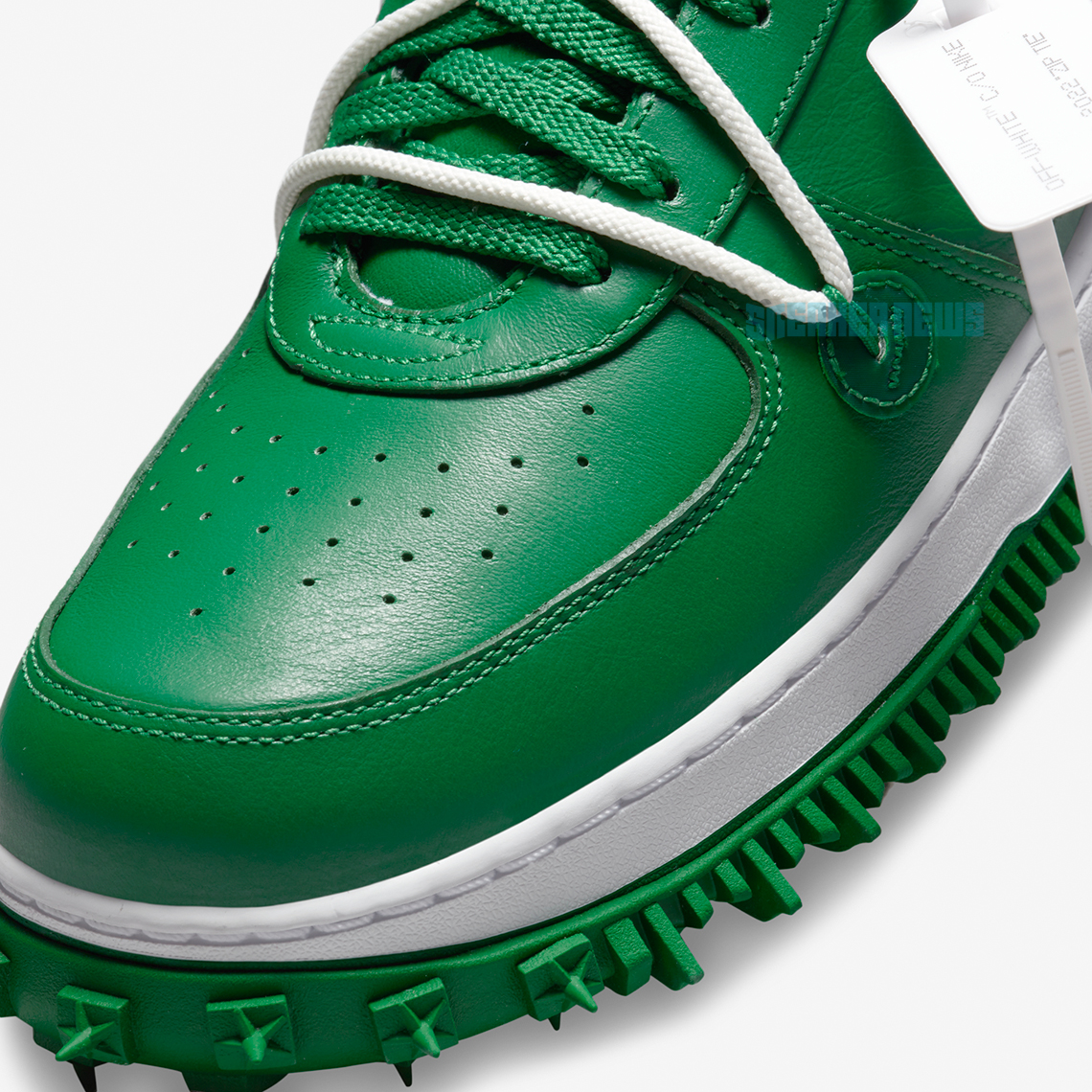 The Off-White x Nike Air Force 1 Mid Pine Green Releases April 28th -  Sneaker News