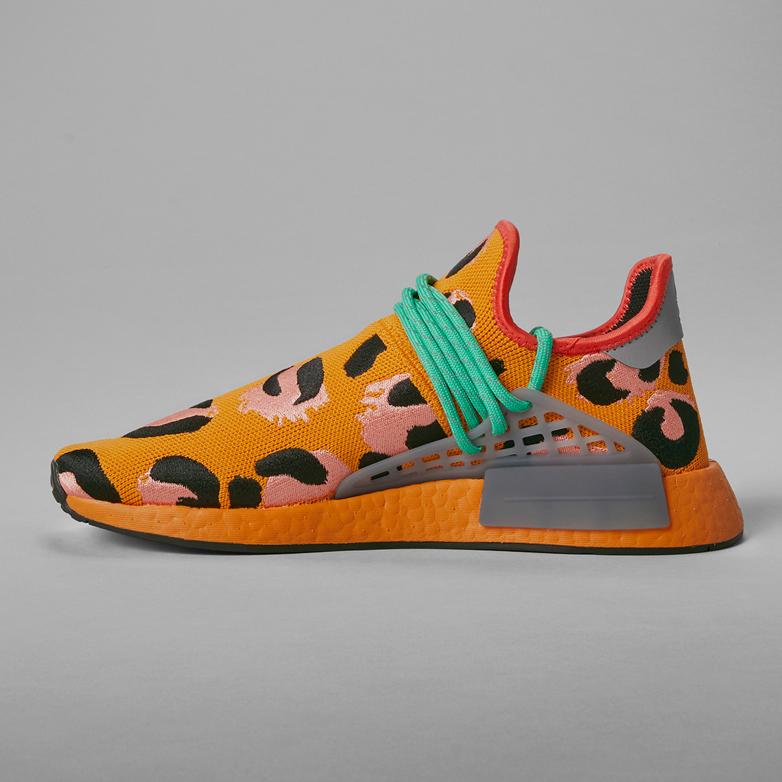 Pharrell adidas NMD Hu Orange GY0095 Release