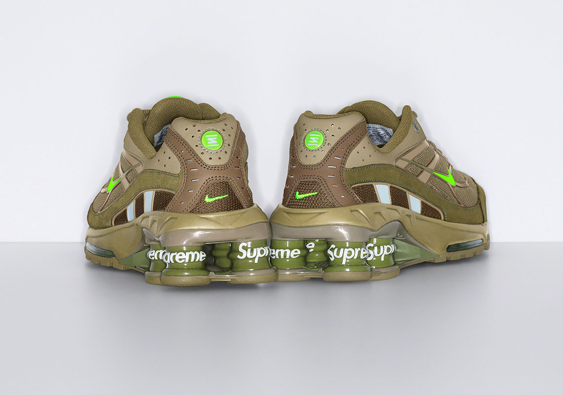 nike shox olive green