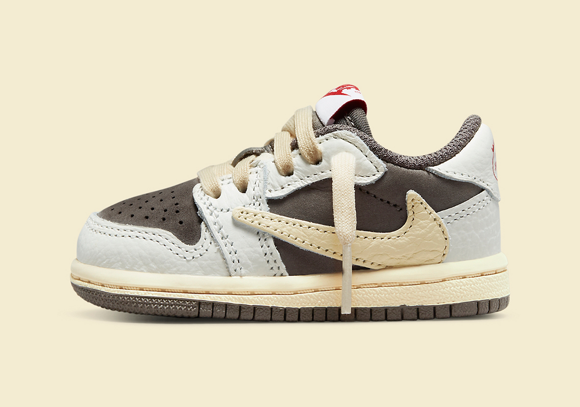 売切り特価 Travis Scott × Nike Air Jordan 1 Low ベビー - 通販