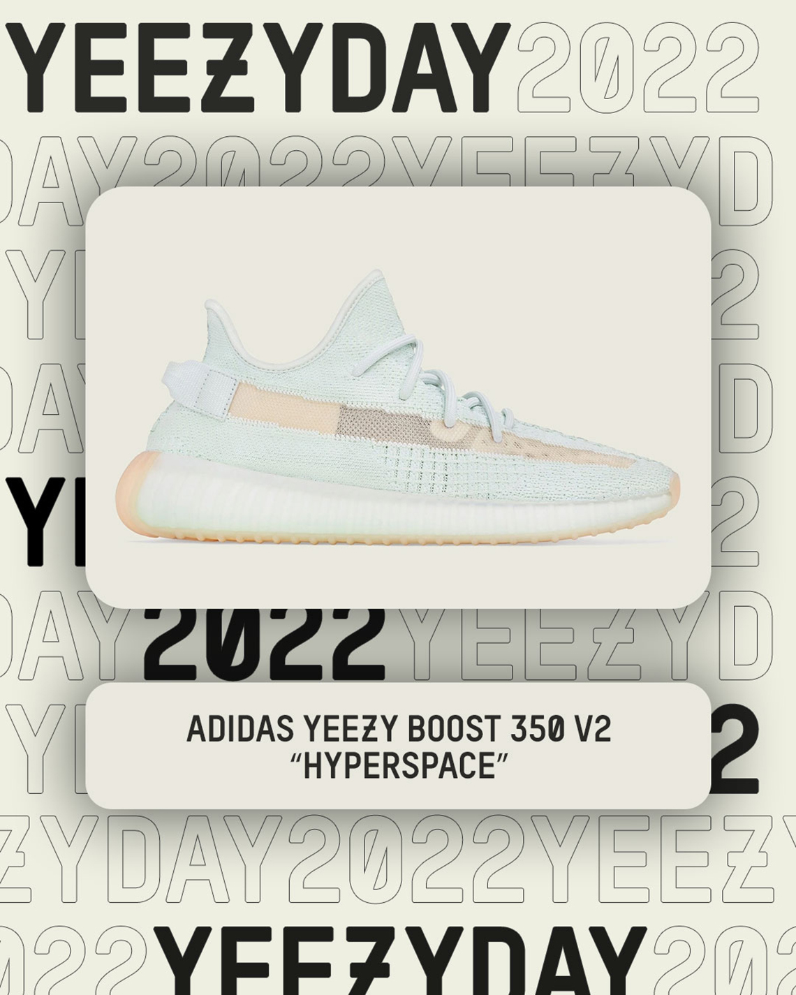 Yeezy Day 2022 Yeezy Boost 350 V2 Hyperspace