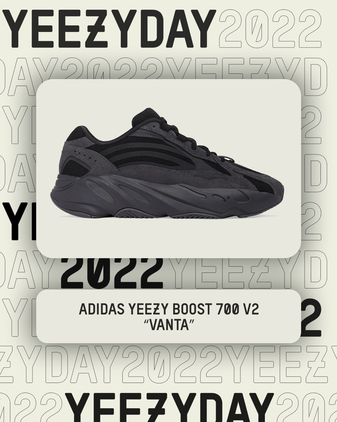 Yeezy Day 2022 Adidas adidas solar hu pack V2 Blue Tint EU Grösse 10 V2 Vanta