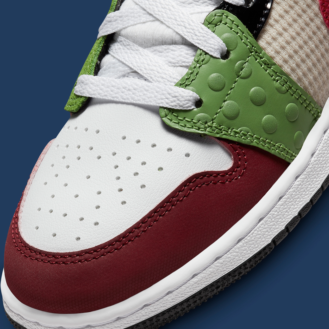 Air Jordan 1 Mid Patchwork DR6957-100 Release Info | SneakerNews.com