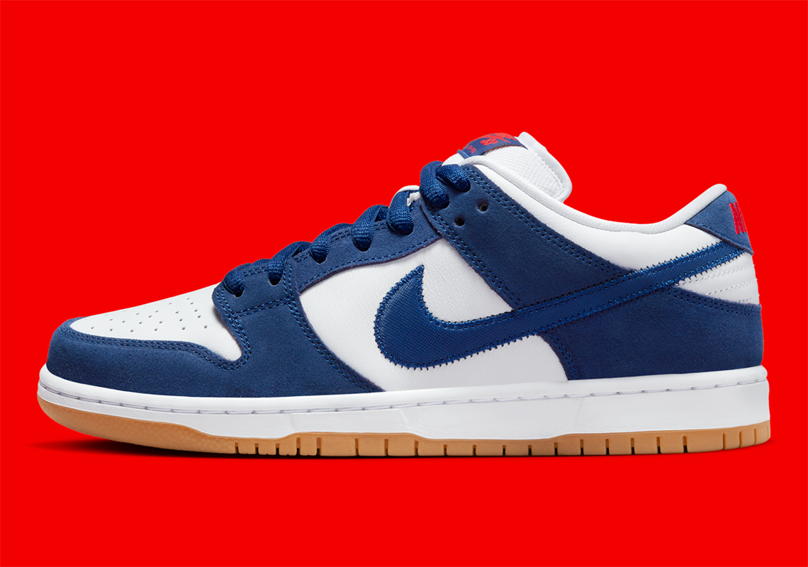 Jackie Robinson and Dodger themed Nike Dunk Lows releasing soon