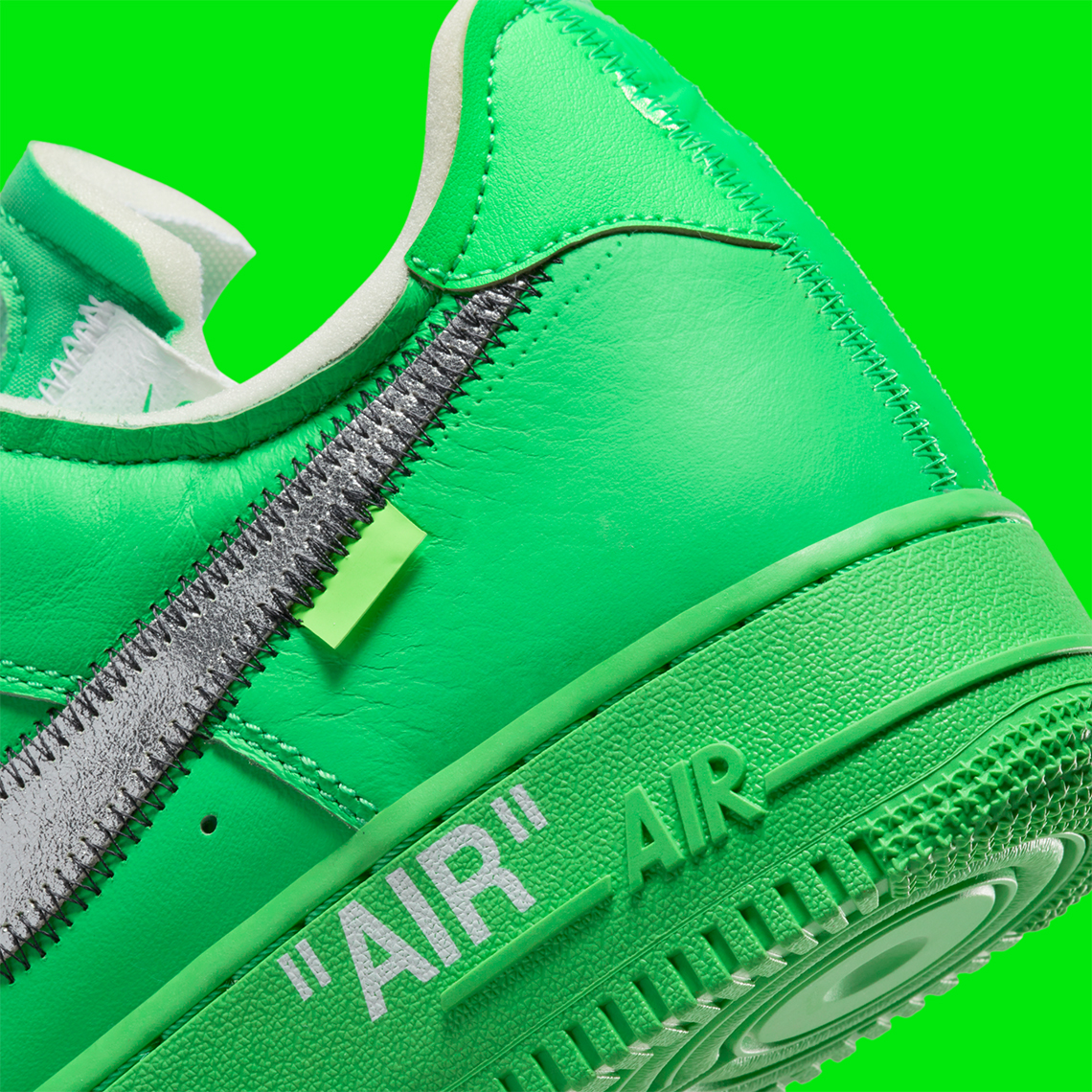 Off White Nike Air Force 1 Low Green DX1419-300 Release