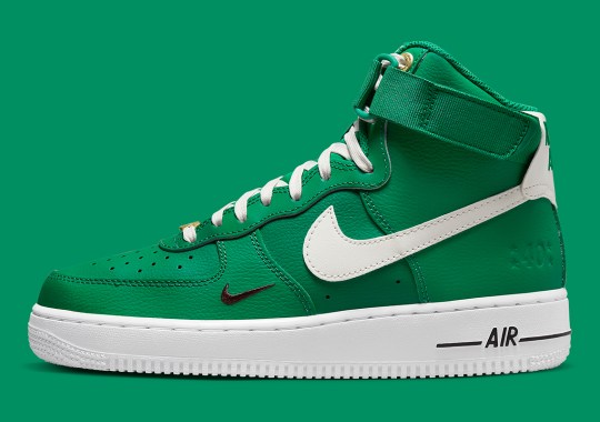 The Nike Air Force 1 High Dresses Up In Bright Green For Its 40th Anniversary