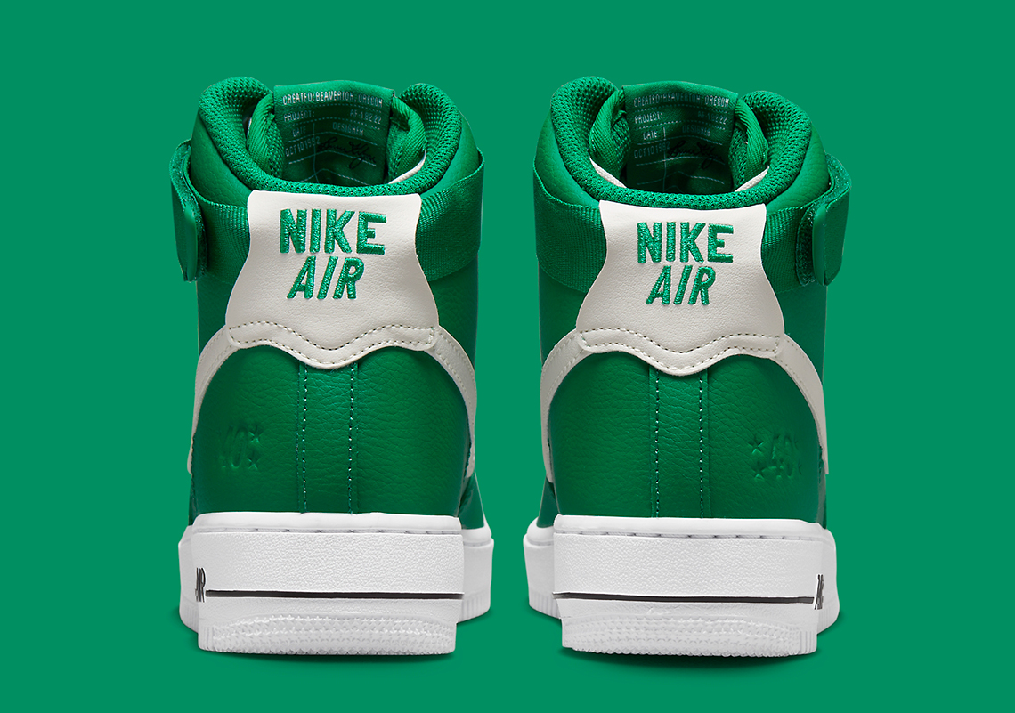 Nike Air Force 1 High 40th Anniversary Green White DQ7584-300