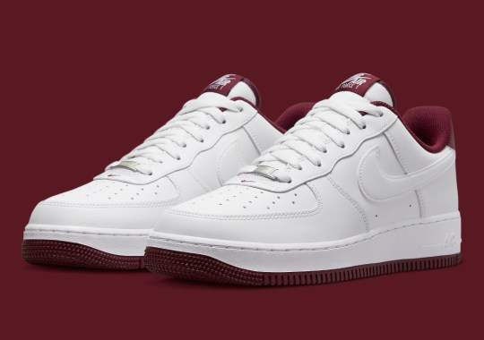 “Dark Beetroot” Appears On This Summer-Friendly Nike Air Force 1 Low