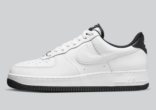 The Nike Air Force 1 Low Reappears In Classic “White/Black”
