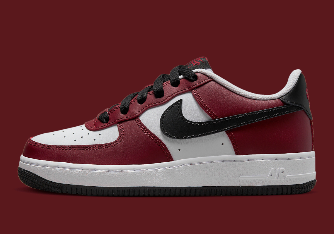 Nike Air nike air force red and white Force 1 Low GS FD0300-600 | SneakerNews.com