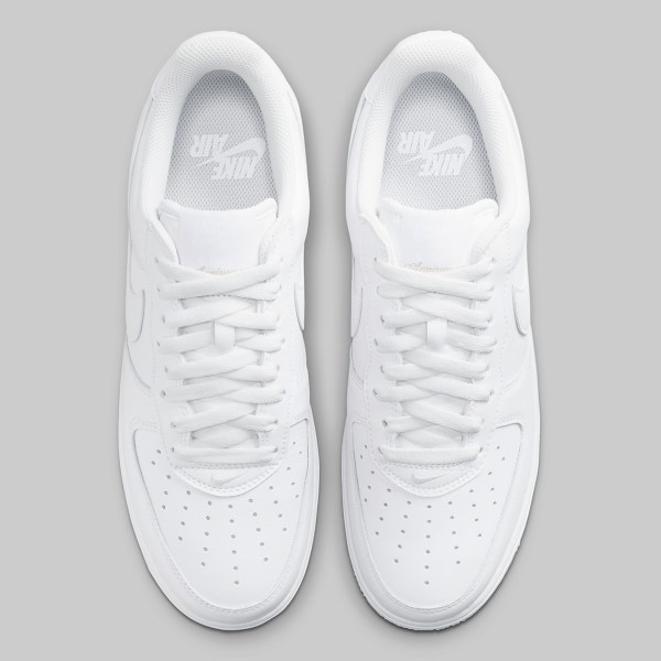 Nike Air Force 1 Anniversary Edition Triple White DJ3911-100 ...