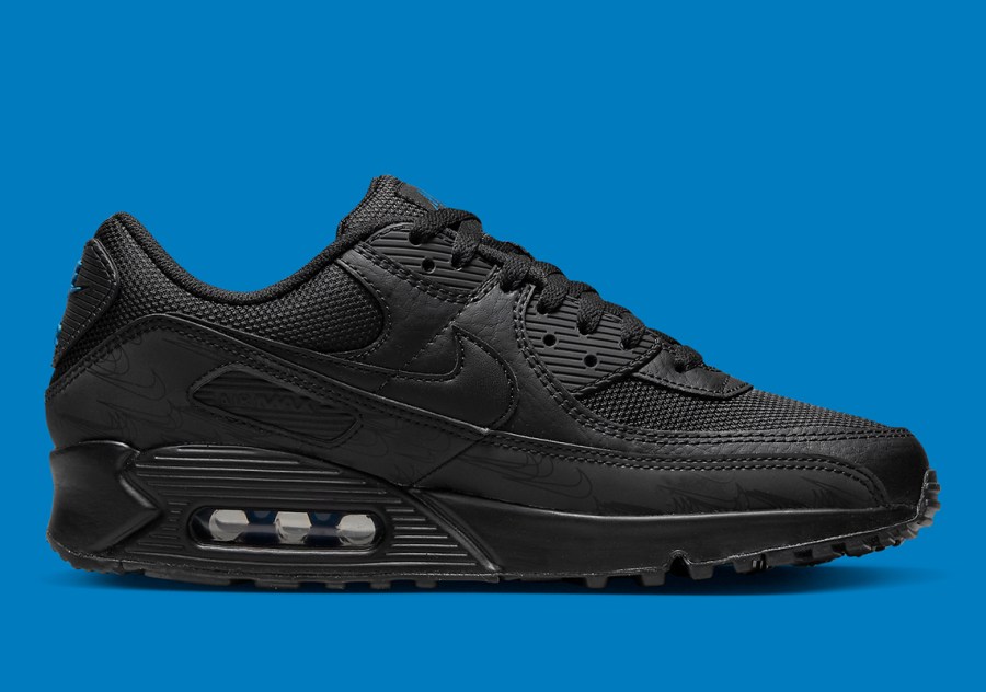 Nike Air Max 90 Black Blue DZ4504-001 | SneakerNews.com