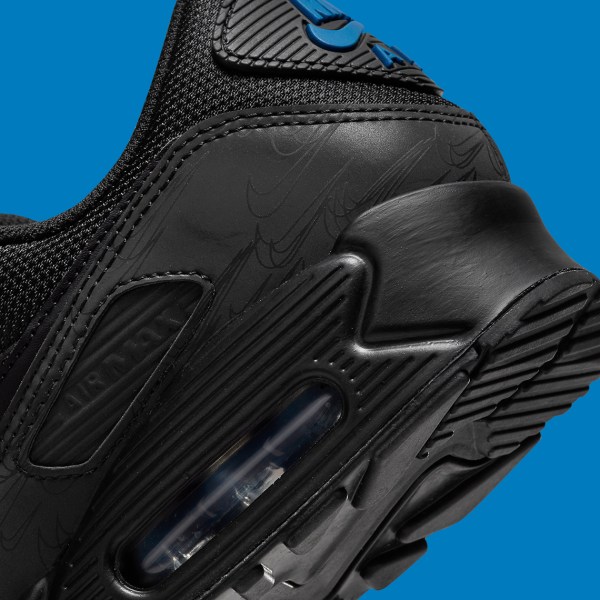 Nike Air Max 90 Black Blue DZ4504-001 | SneakerNews.com