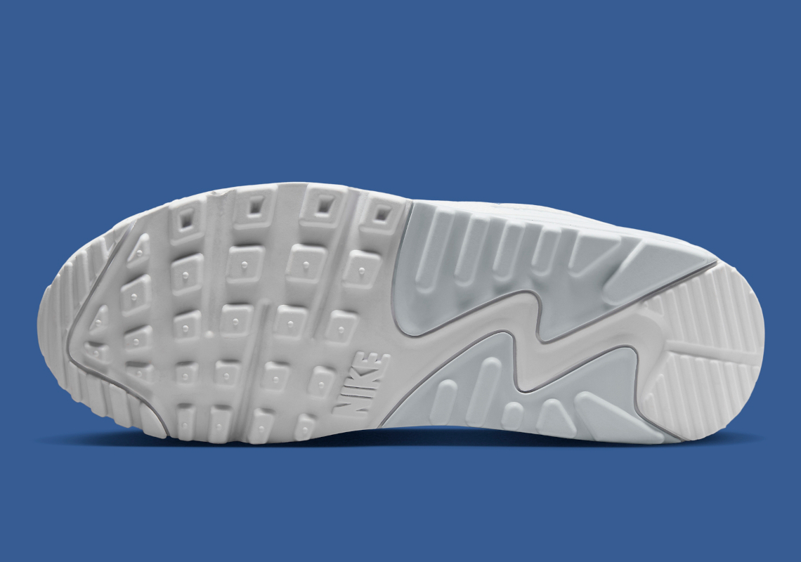 Nike Air Max 90 White/Metallic Blue DX0115-100