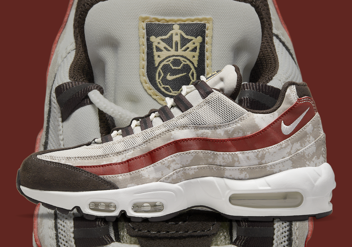 Ahead Of World Cup 2022, The Nike off Air Max 95 Celebrates "The Beautiful Game"