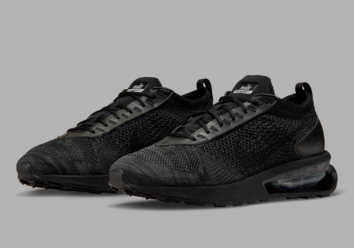 The 2015 black leather nike edition air max backpack shoes Surfaces In “Triple Black”