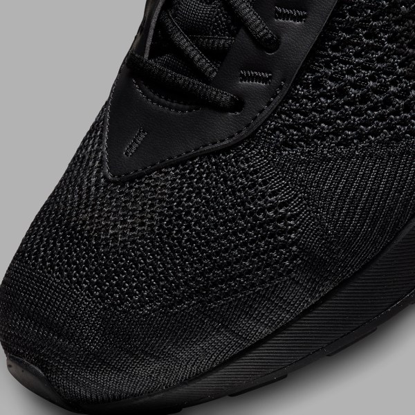 Nike Air Max Flyknit Racer Triple Black FD2764-001 | SneakerNews.com