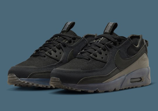 Semi-Translucent Sole Units Land On This Stealthy Nike Air Max Terrascape 90