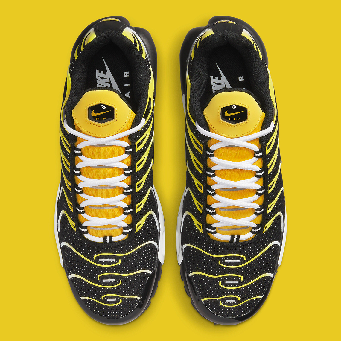 Nike Air max Plus Black Yellow DQ3983 001 3