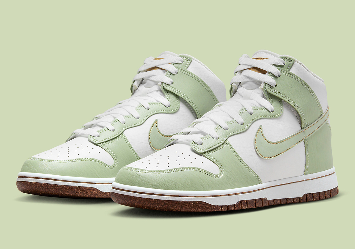 Nike Dresses Up The Dunk High SE In “Honeydew”