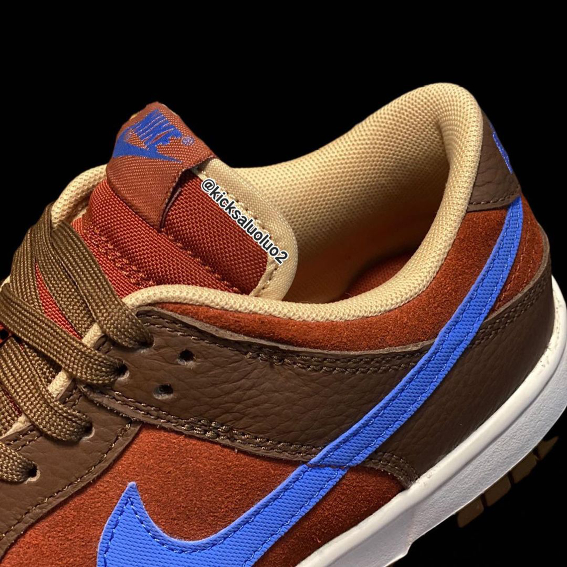 Nike Dunk Low Brown Blue Sample Release 