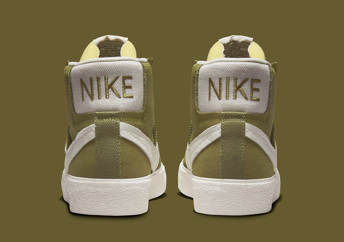 Nike SB Blazer Mid Olive DR9144-300 | SneakerNews.com
