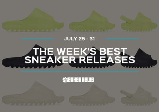 Releasing This Week: Yeezy Slide Restocks, AJ3 "Desert Elephant," AJ37 "Light Bone," And More