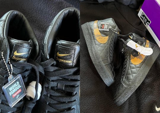 Supreme Is Releasing Another Set Of Quilted Nike SB Blazers