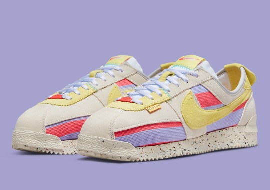 The Union LA x Nike Cortez Surfaces In New Purple, Pink, And Yellow Colorway