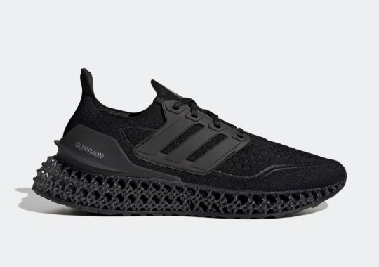 adidas classic Introduces The Ultra 4DFWD In Stealthy “Core Black”