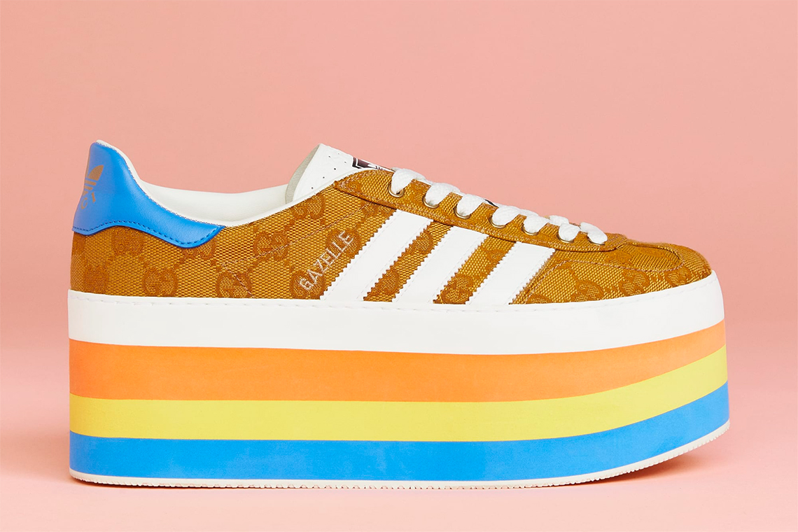 adidas gazelle platform sneakers