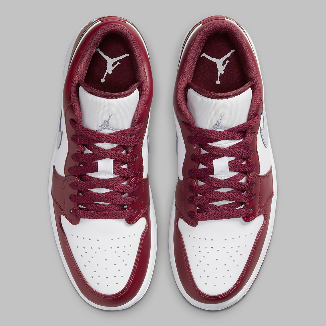 Jordan Air Jordan Retro 10 Sneakers Weiß Low Bordeaux 553558 615 6