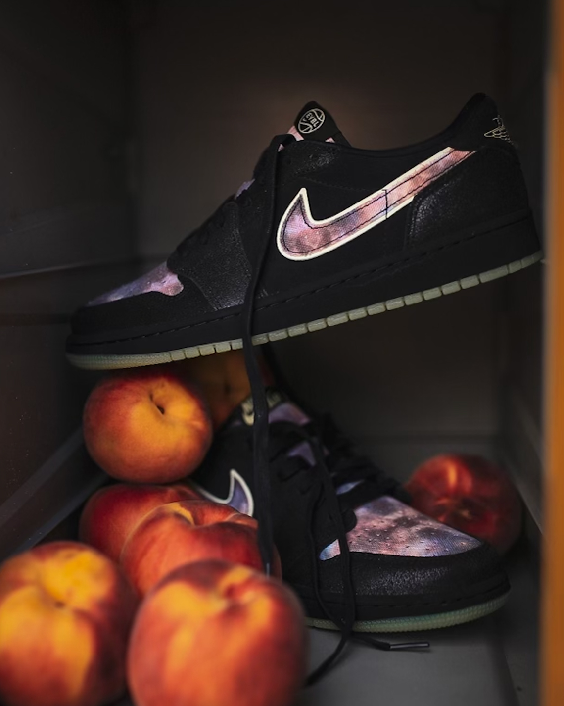 Air peach and black jordan 1 Jordan 1 Low OG + Air Jordan 36 Low EYBL Peach Jam