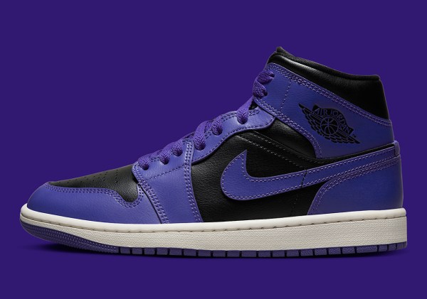 Air Jordan 1 Mid Purple Black BQ6472-051 | SneakerNews.com