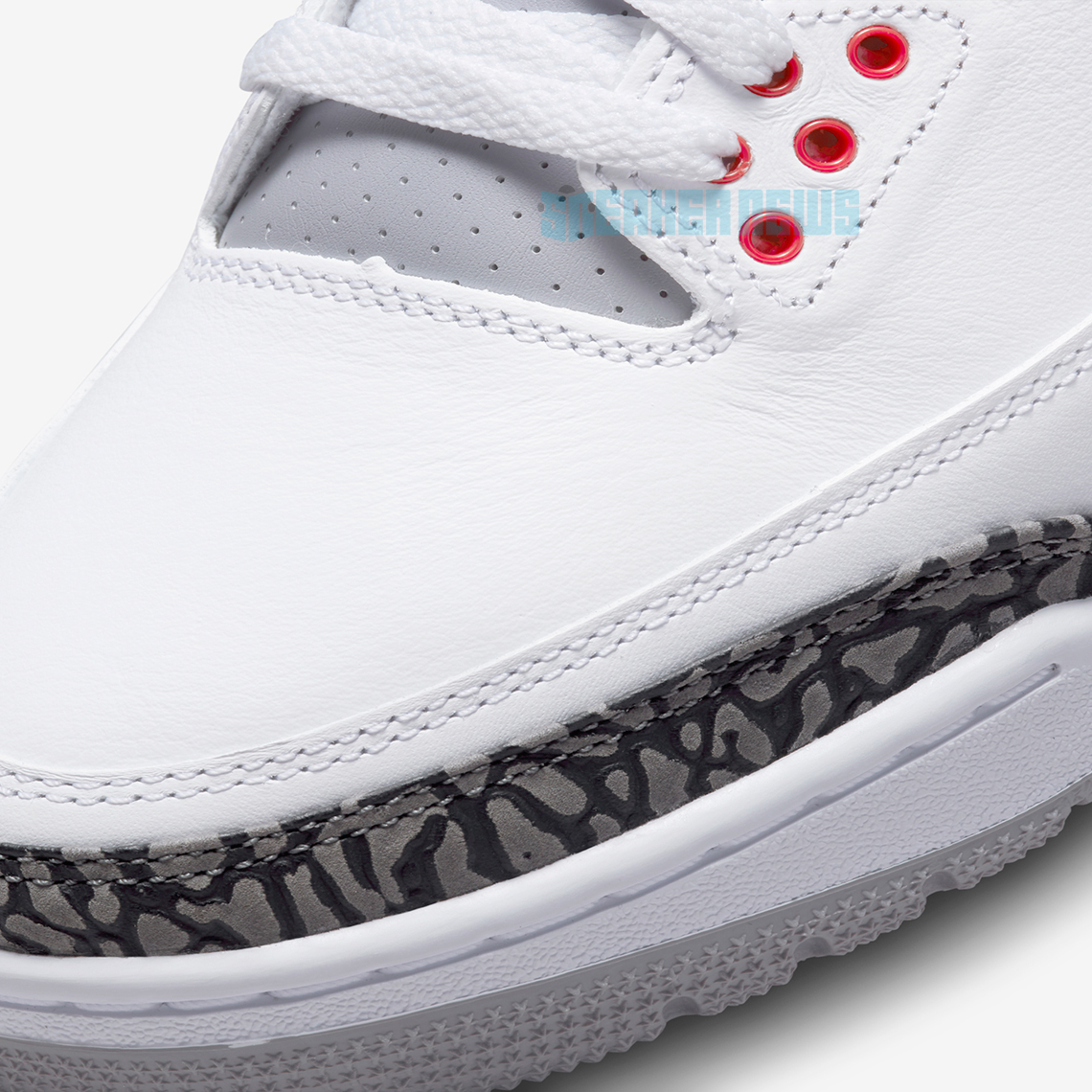 Official Images Of The Air Jordan 3 “Fire Red” | LaptrinhX / News