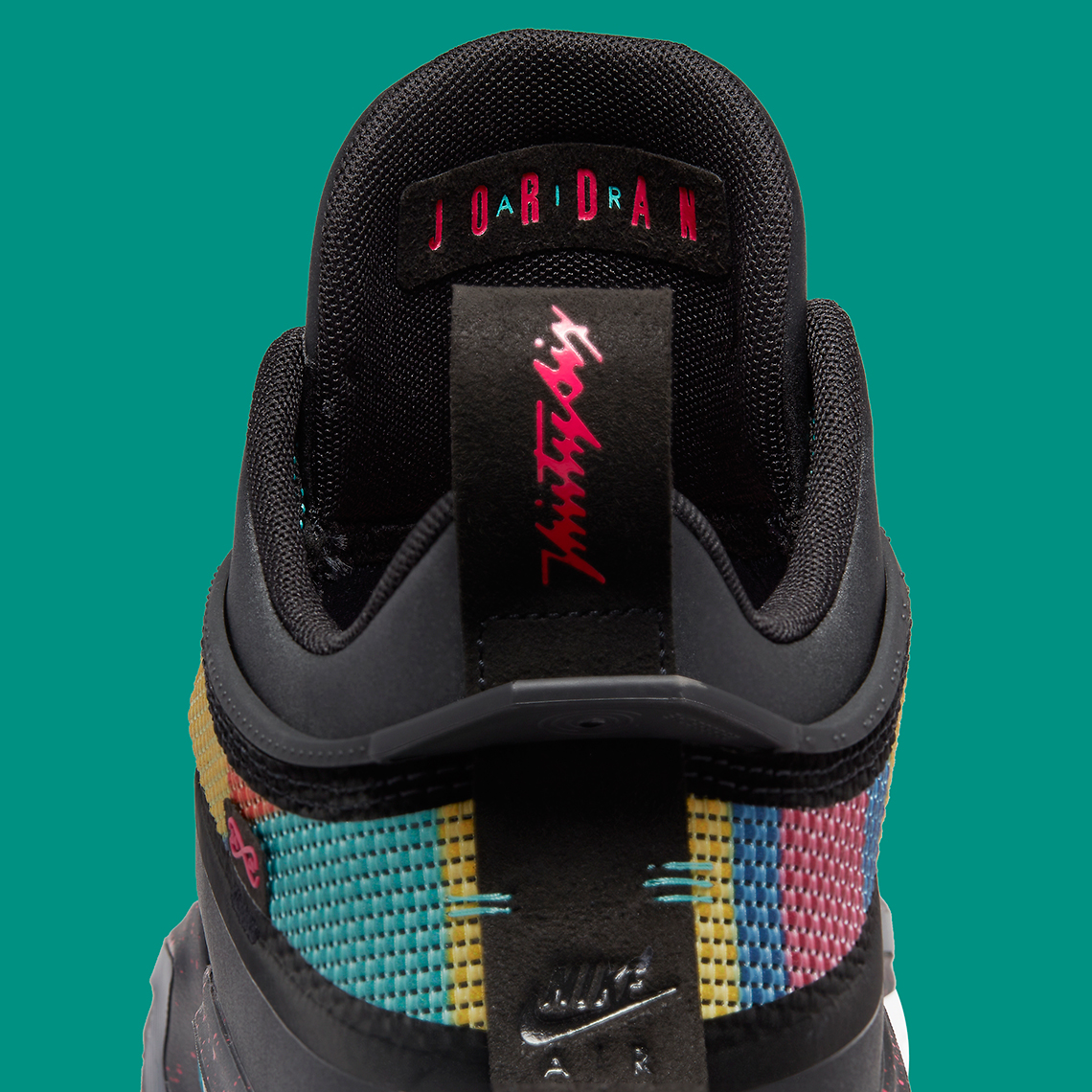 Air Jordan 36 Low Black Rush Pink Washed Teal Vivid Sulfur Dh0833 063 1