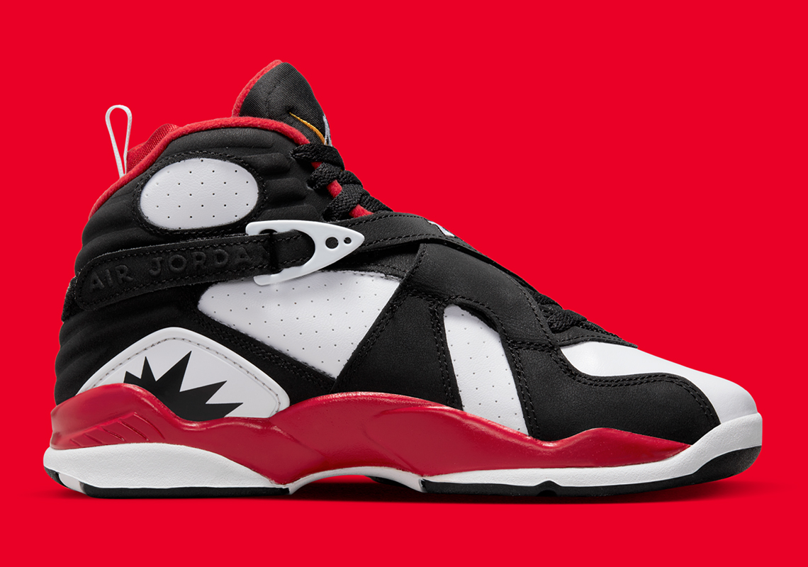 Jordan 8s black hot sale and red