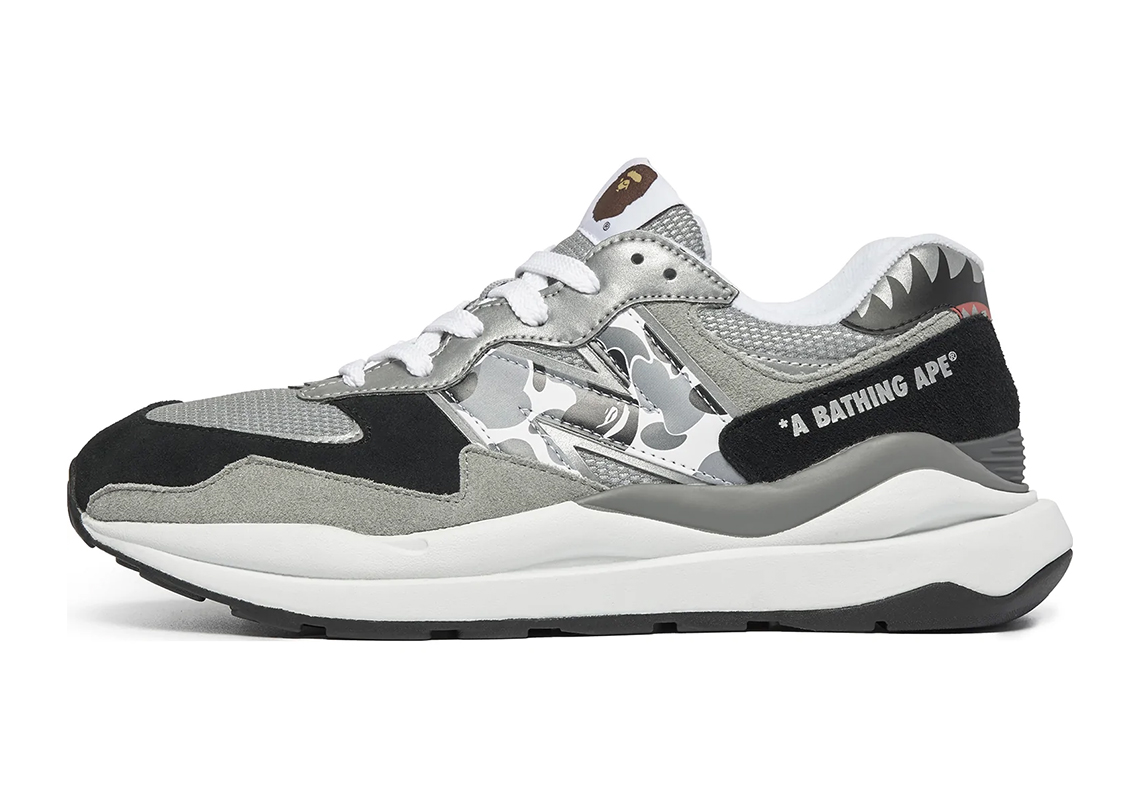 bape new balance 5740 grey M5740BAP 4