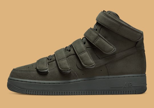 Official Images Of The Billie Eilish x Nike Air Force 1 High “Sequoia”
