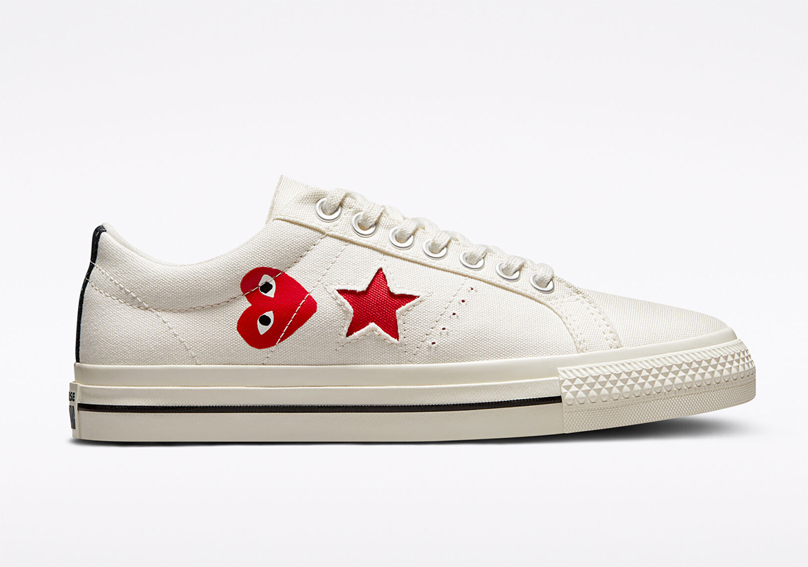 Comme des Garçons PLAY CDG Converse One Star A01791C A01792C ...