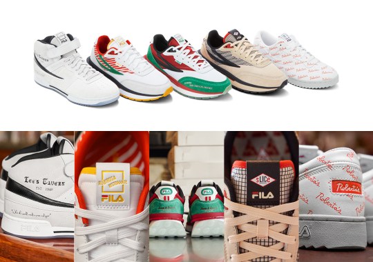 FILA Serves Up A Famous NY Style Pizza Collection With Five Iconic Pizzerias