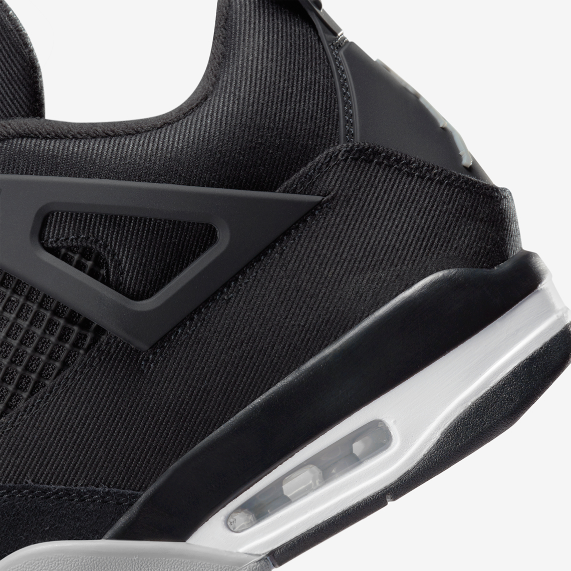 Jordan 4 Black Canvas 2023 Restock