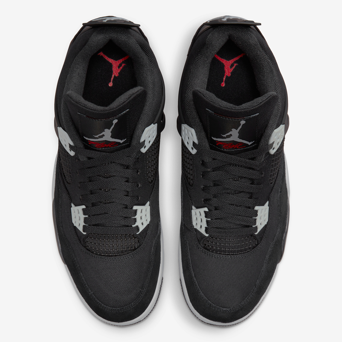 Jordan 4 Black Canvas 2023 Restock