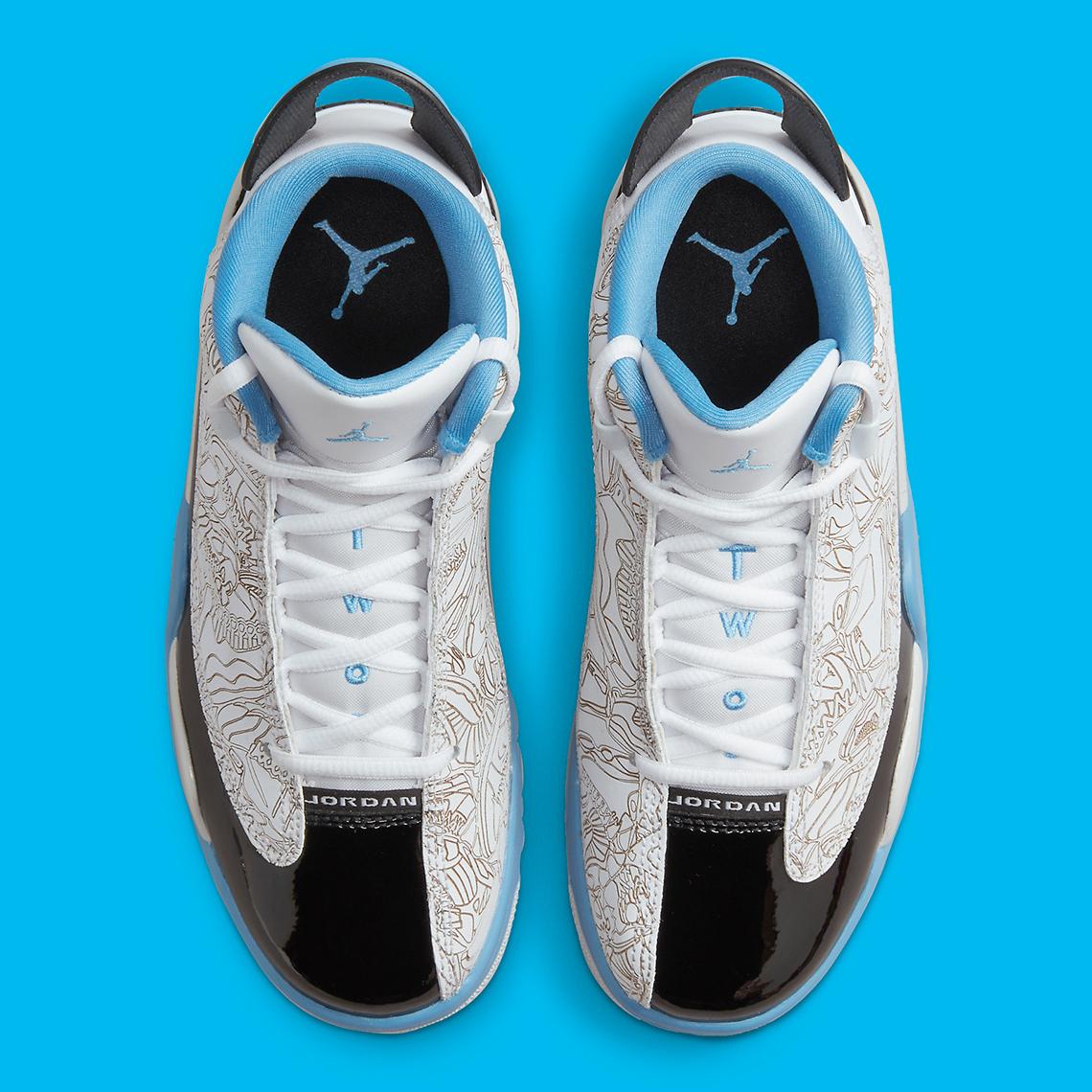 Jordan dub cheap zero blue