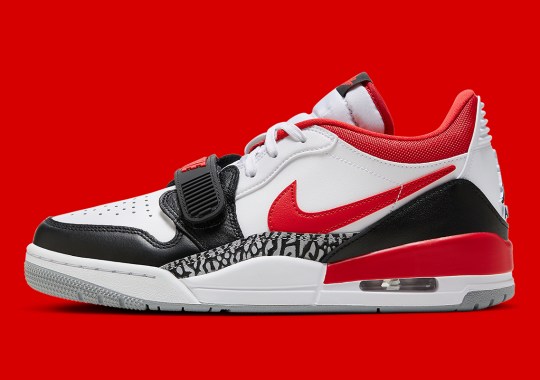 The Jordan Legacy 312 Low Hits Nostalgic Notes With "Fire Red"