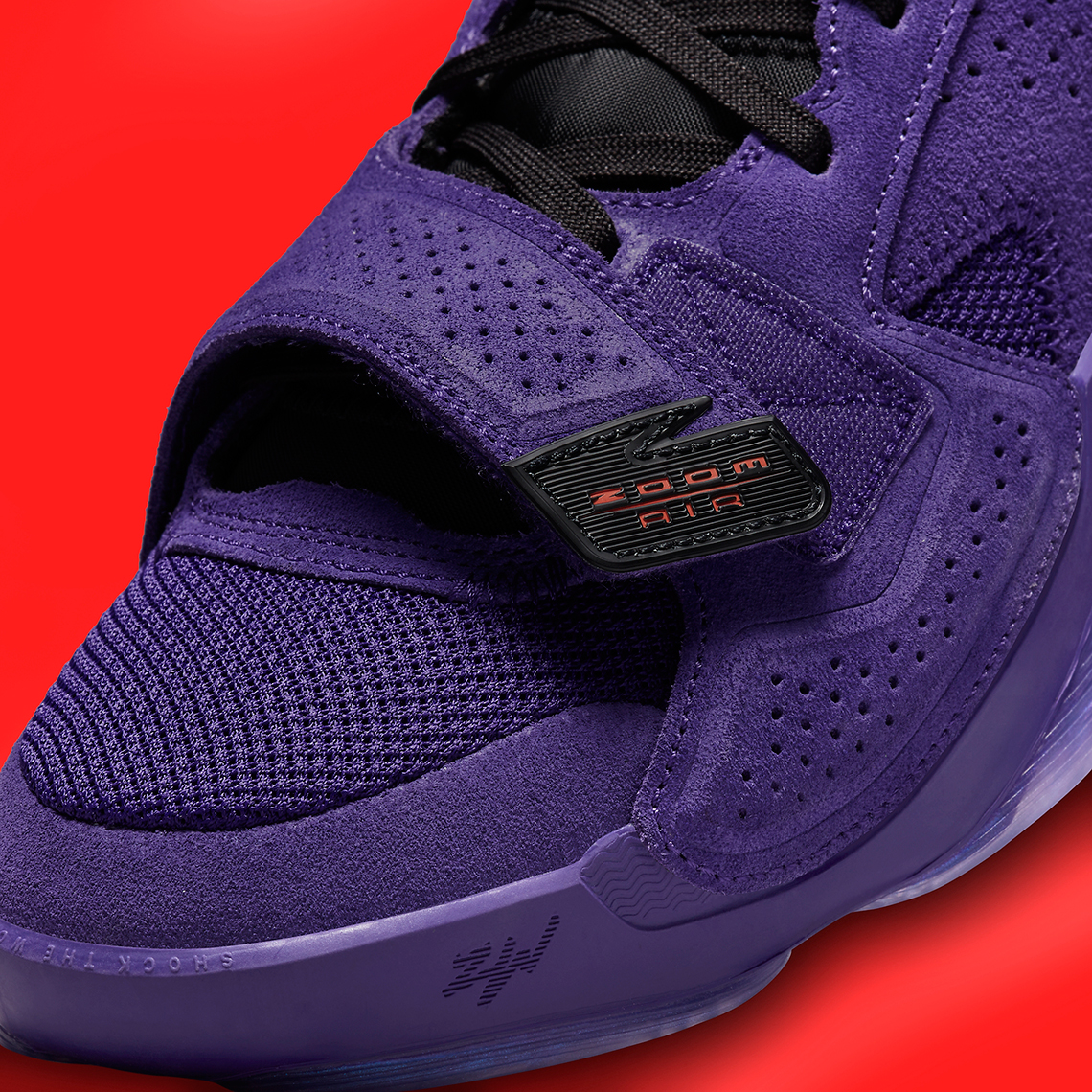 Nike WMNS Air Jordan 1 Mid Purple and Black 28cm Purple Crimson Do9072 506 5