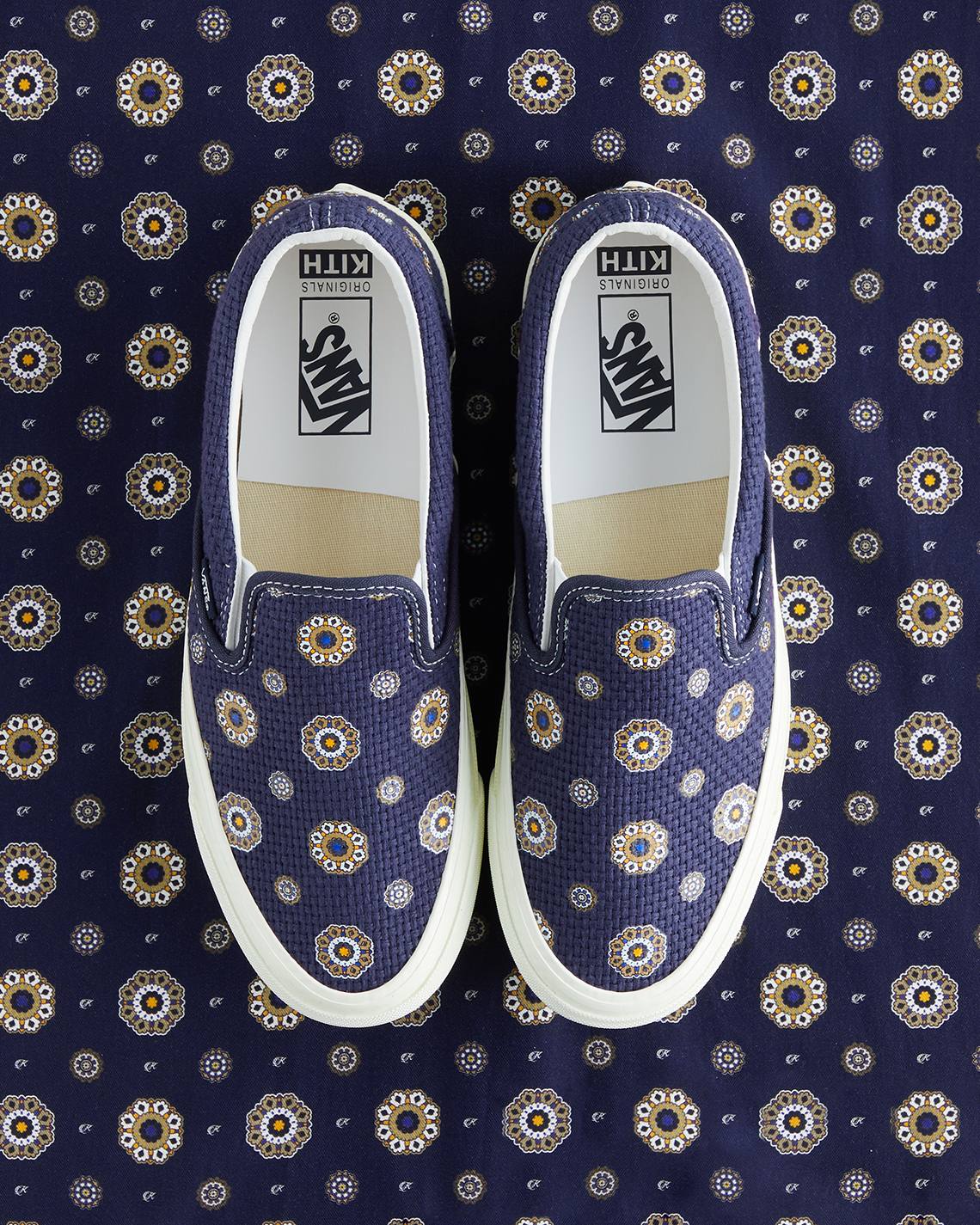 Vans x Della Batik Slip-On Shoe Collaboration