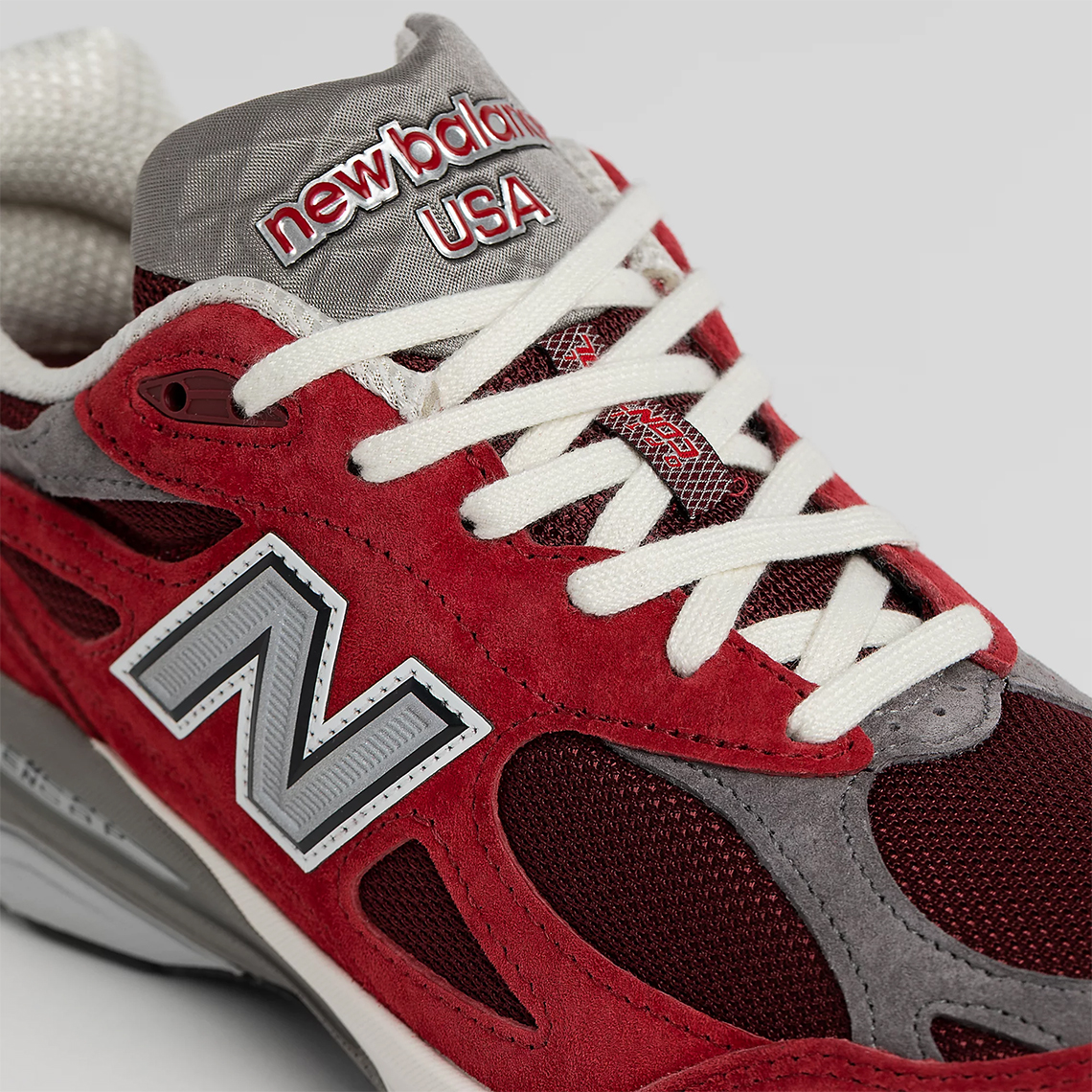 New Balance 990v3 Made In USA Scarlet M990TF3 | SneakerNews.com