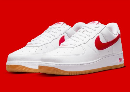 Nike Air Force 1 Low  Since 82  Appears With Red Swooshes